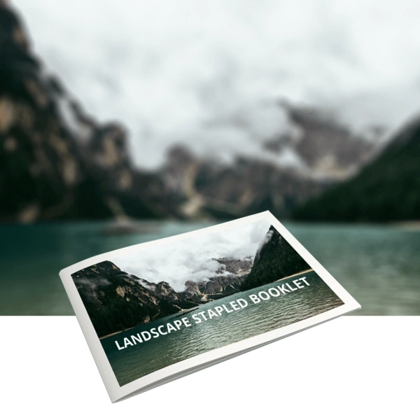 Landscape Stapled Booklets