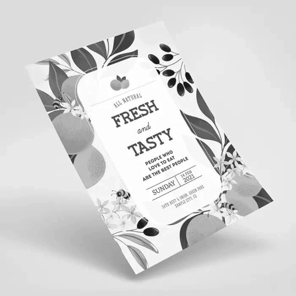  Recycled Flyer - A4 - Mono